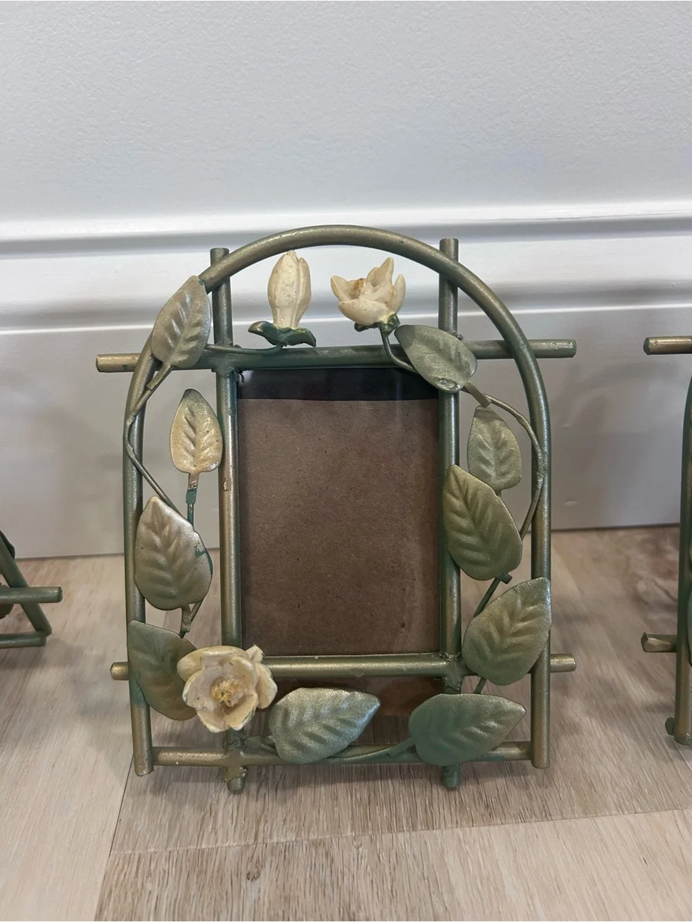 4 Vintage Dennis East Floral Picture Frames